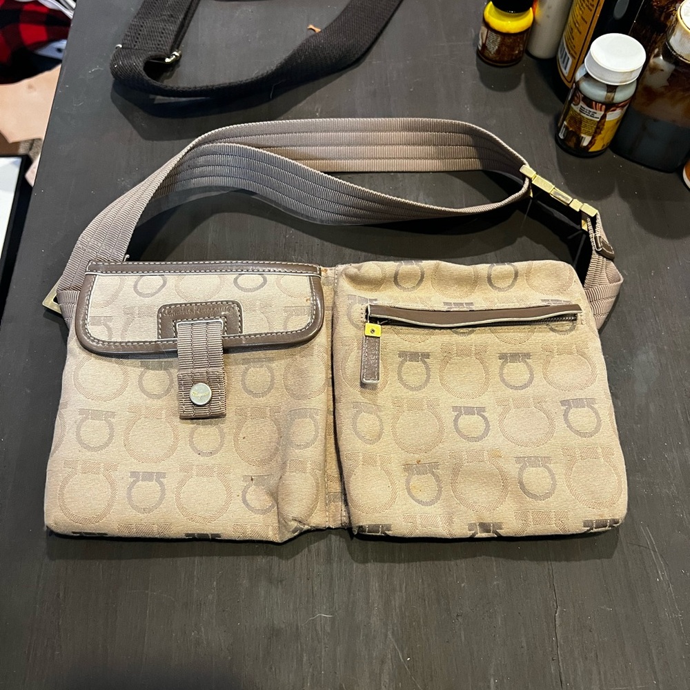 Vintage Ferragamo Side bag/ Fanny pack